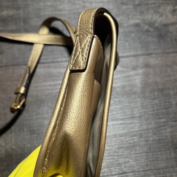 Lauren Ralph Lauren Gold Crossbody Bag - Picture 8 of 15